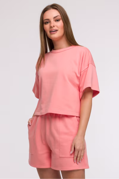 Bluza Damska Model B294 Coral - BeWear — zdjęcie 1