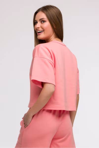 Bluza Damska Model B294 Coral - BeWear — zdjęcie 3