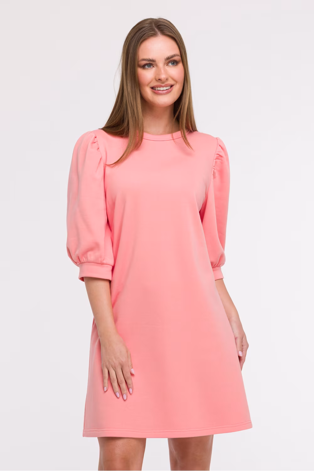 Sukienka Model B291 Coral - BeWear