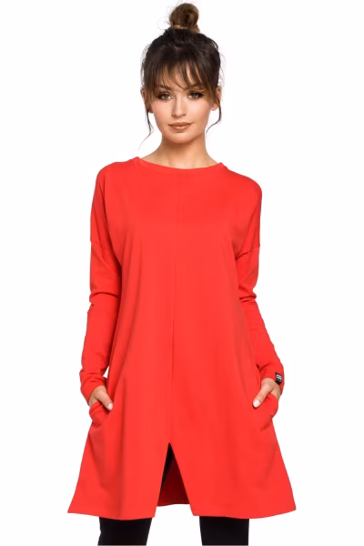 Tunika Model B042 Red - BeWear — zdjęcie 1