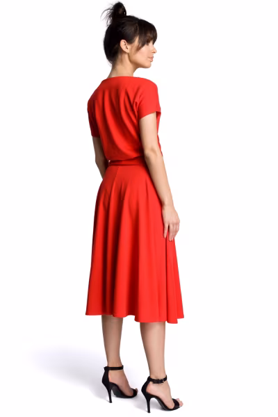 Sukienka Model B067 Red - BeWear — zdjęcie 2