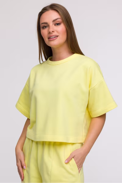 Bluza Damska Model B294 Cytryna - BeWear — zdjęcie 1