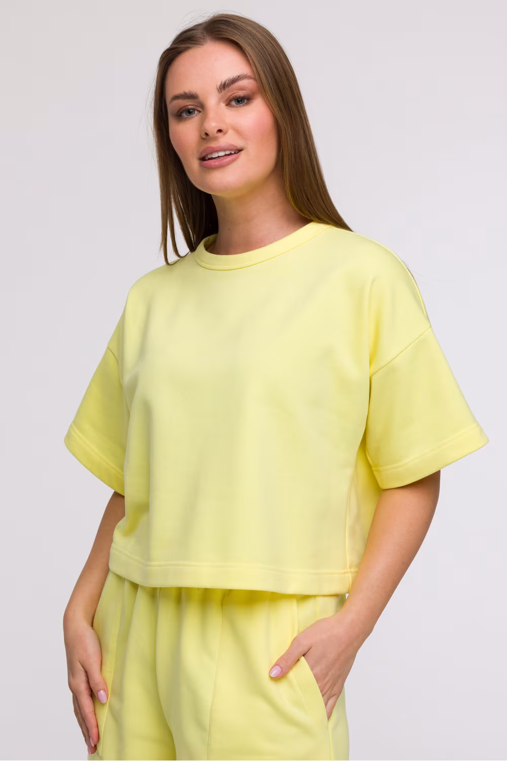 Bluza Damska Model B294 Cytryna - BeWear