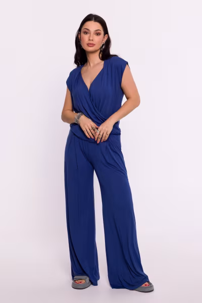 Bluzka Model B288 Blue - BeWear — zdjęcie 2