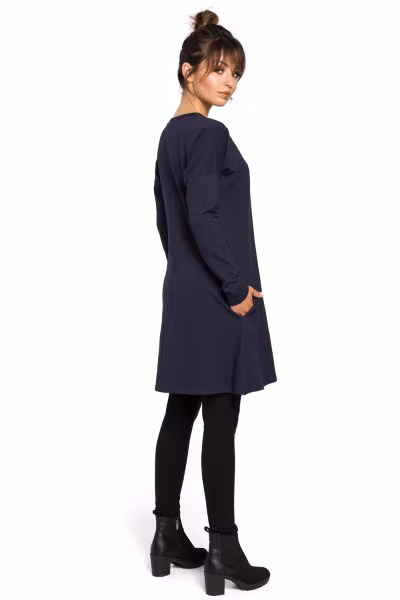 Tunika Model B042 Navy - BeWear — zdjęcie 3