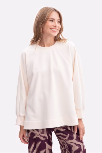 Bluza Damska Model B306 Wanilia - BeWear — zdjęcie 1
