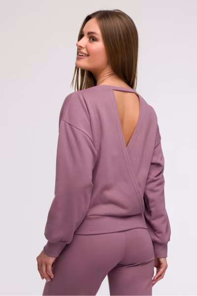 Bluza Damska Model B293 Wrzos - BeWear — zdjęcie 3