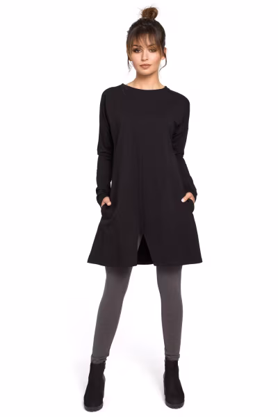 Tunika Model B042 Black - BeWear — zdjęcie 2