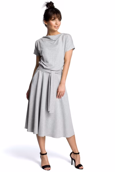 Sukienka Model B067 Grey - BeWear — zdjęcie 1