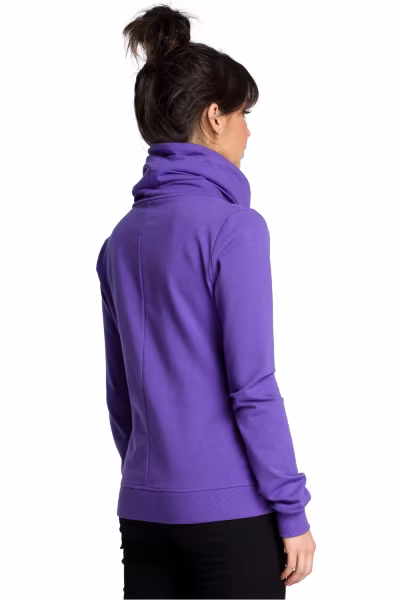 Bluza Damska Model B071 Violet - BeWear — zdjęcie 3