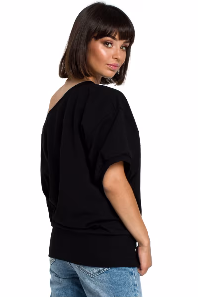 Bluza Damska Model B079 Black - BeWear — zdjęcie 3