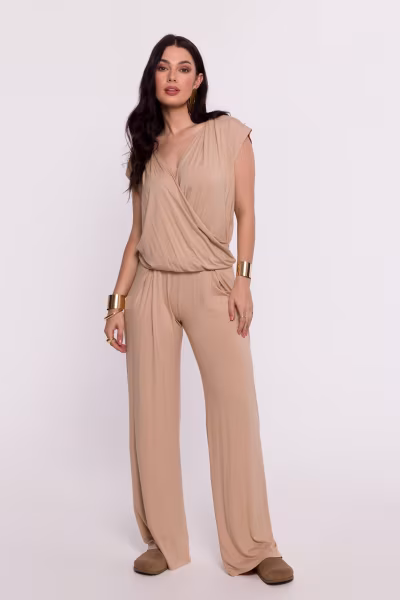 Bluzka Model B288 Beige - BeWear — zdjęcie 2