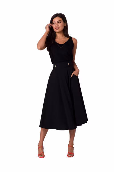 Spódnica Model B265 Black - BeWear — zdjęcie 1