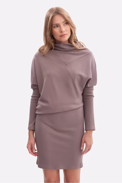 Sukienka Model B309 Cacao - BeWear — zdjęcie 1