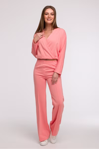 Spodnie Dresowe Model B296 Coral - BeWear — zdjęcie 1