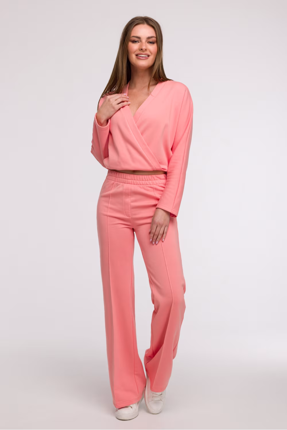 Spodnie Dresowe Model B296 Coral - BeWear