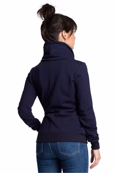 Bluza Damska Model B071 Navy - BeWear — zdjęcie 3