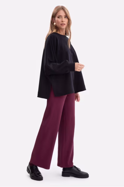 Bluza Damska Model B306 Black - BeWear — zdjęcie 2
