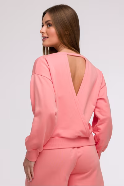 Bluza Damska Model B293 Coral - BeWear — zdjęcie 3
