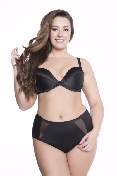 Figi Model Pearl Black - Julimex Lingerie — zdjęcie 1