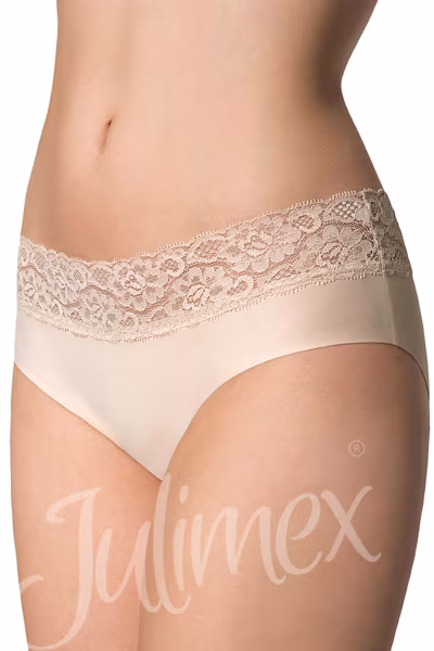 Figi Model Hipster panty Beige - Julimex Lingerie — zdjęcie 1