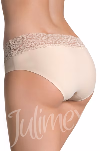 Figi Model Hipster panty Beige - Julimex Lingerie — zdjęcie 3