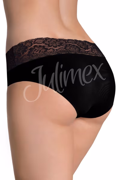 Figi Model Hipster panty Black - Julimex Lingerie — zdjęcie 2