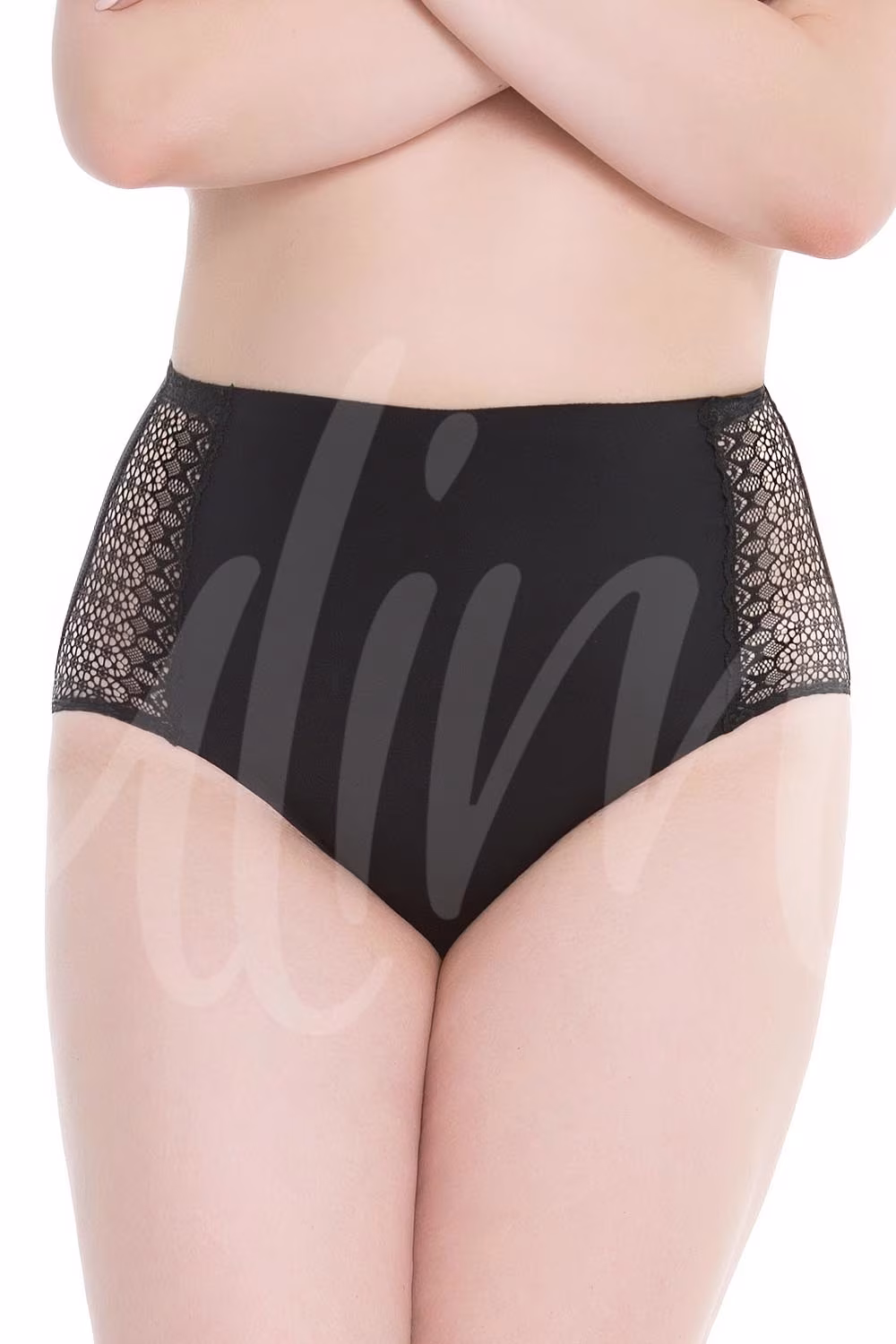 Figi Model Opal panty Black - Julimex Lingerie