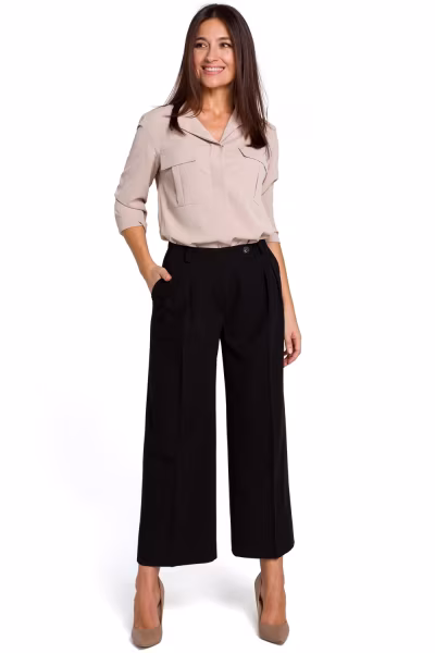 Spodnie Damskie Model S139 Black - Stylove — zdjęcie 1