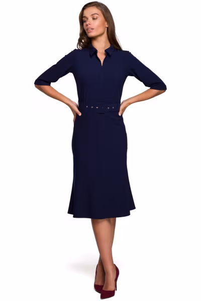 Sukienka Model S231 Navy - Stylove — zdjęcie 1