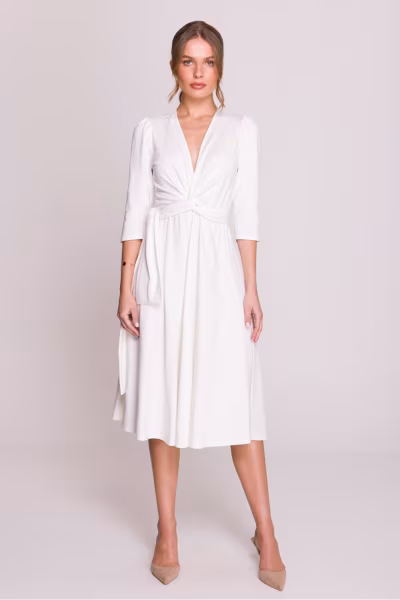 Sukienka Model S404 Ecru - Stylove — zdjęcie 1