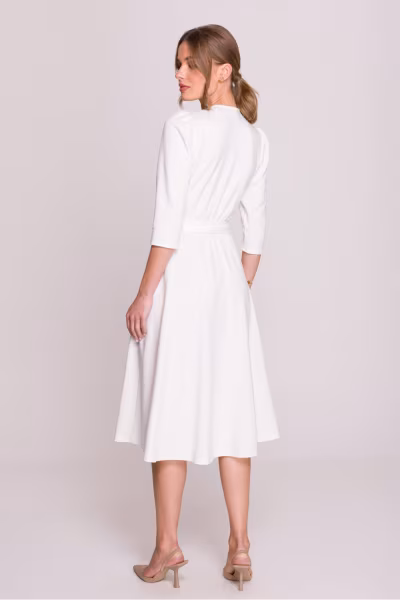 Sukienka Model S404 Ecru - Stylove — zdjęcie 2