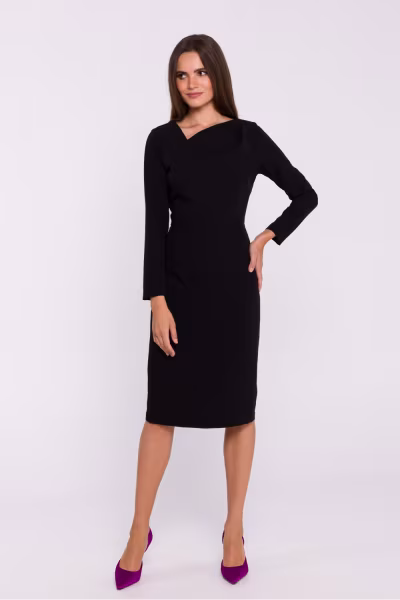 Sukienka Model S376 Black - Stylove — zdjęcie 2