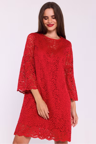 Sukienka Model S380 Red - Stylove — zdjęcie 1