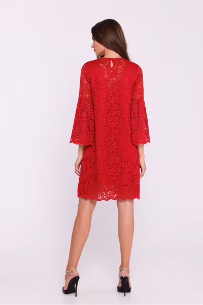 Sukienka Model S380 Red - Stylove — zdjęcie 3