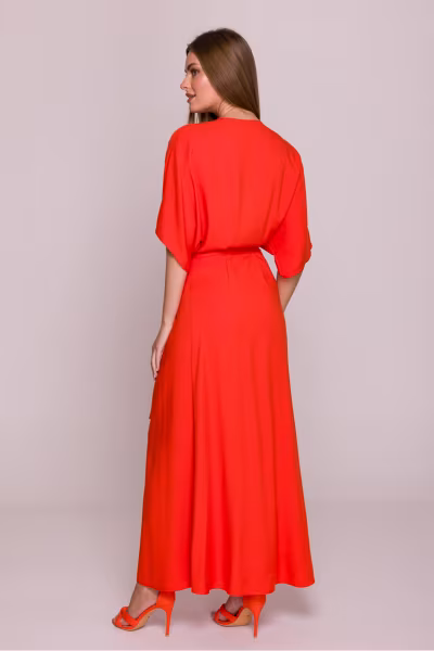 Sukienka Model S406 Coral - Stylove — zdjęcie 2