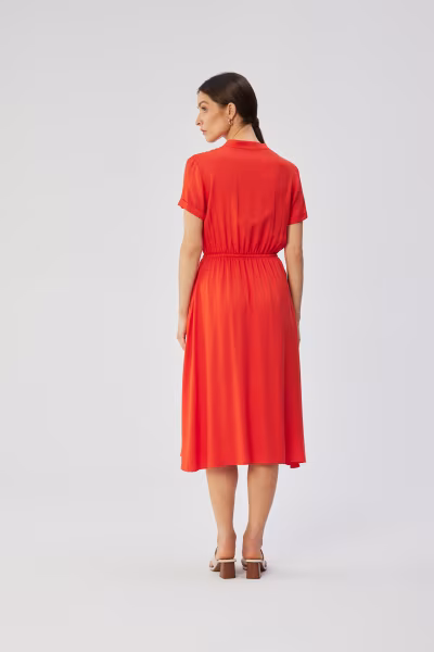 Sukienka Model S366 Coral - Stylove — zdjęcie 2