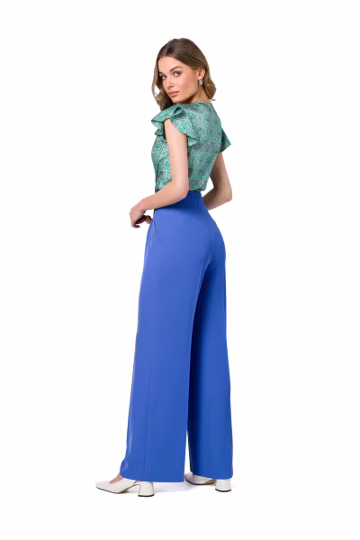Spodnie Damskie Model S331 Blue - Stylove — zdjęcie 2