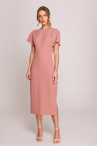 Sukienka Model S398 Różany - Stylove — zdjęcie 2