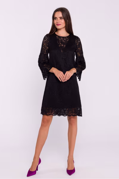 Sukienka Model S380 Black - Stylove — zdjęcie 2