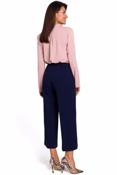 Spodnie Damskie Model S139 Navy - Stylove — zdjęcie 2