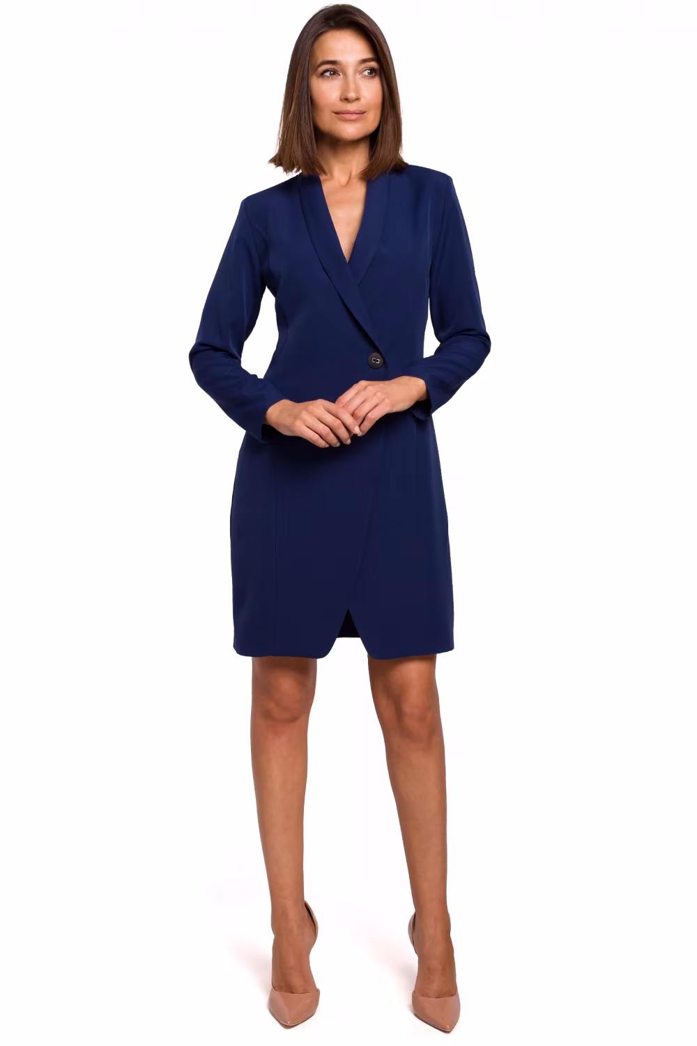 Sukienka Model S217 Navy - Stylove
