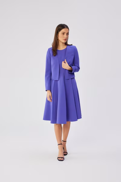Sukienka Model S358 Violet - Stylove — zdjęcie 2