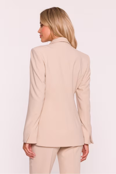 Marynarka Model S417 Beige - Stylove — zdjęcie 3