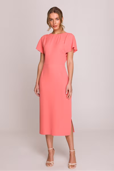 Sukienka Model S398 Orange - Stylove — zdjęcie 1