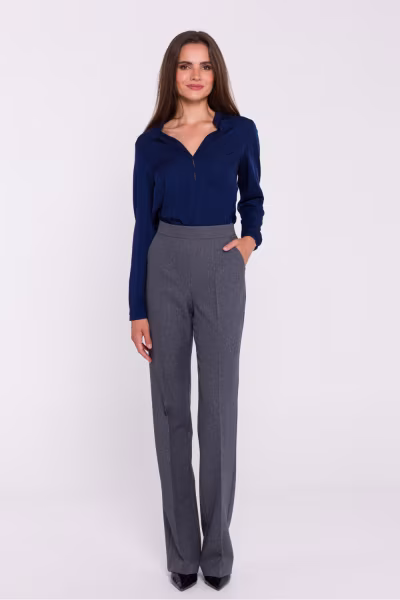 Bluzka Model S375 Navy - Stylove — zdjęcie 2