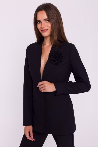 Marynarka Model S370 Black - Stylove — zdjęcie 1