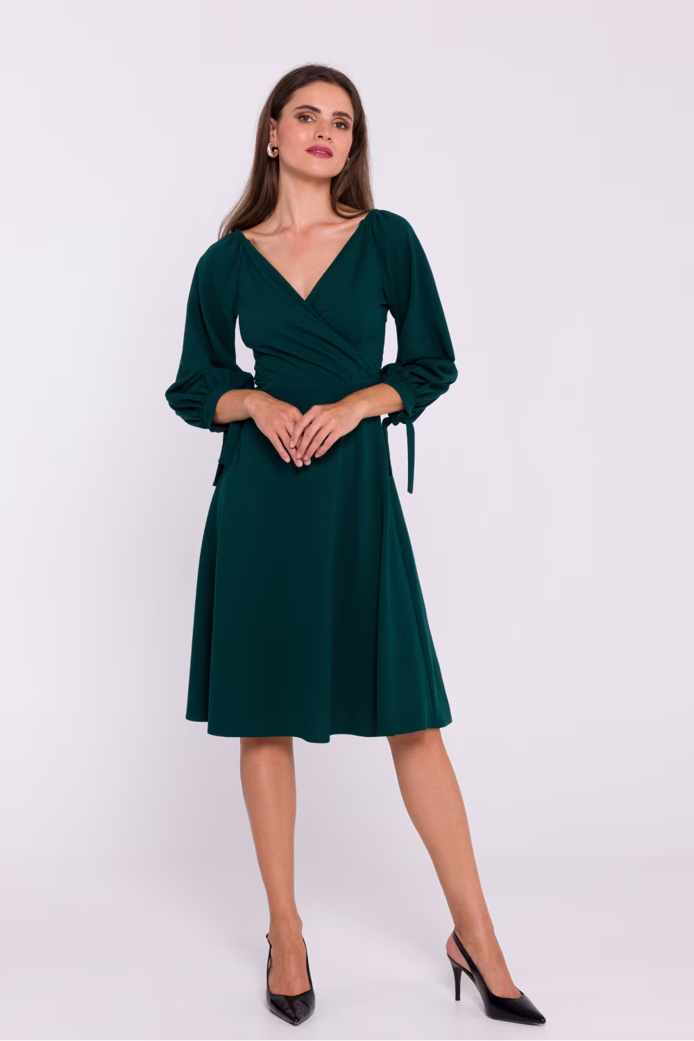 Sukienka Model S383 Green - Stylove