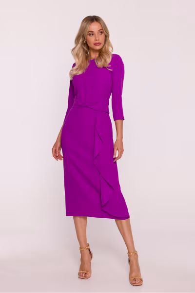 Sukienka Model S425 Lawenda - Stylove — zdjęcie 2