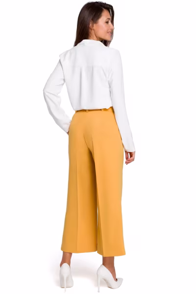 Spodnie Damskie Model S139 Yellow - Stylove — zdjęcie 2